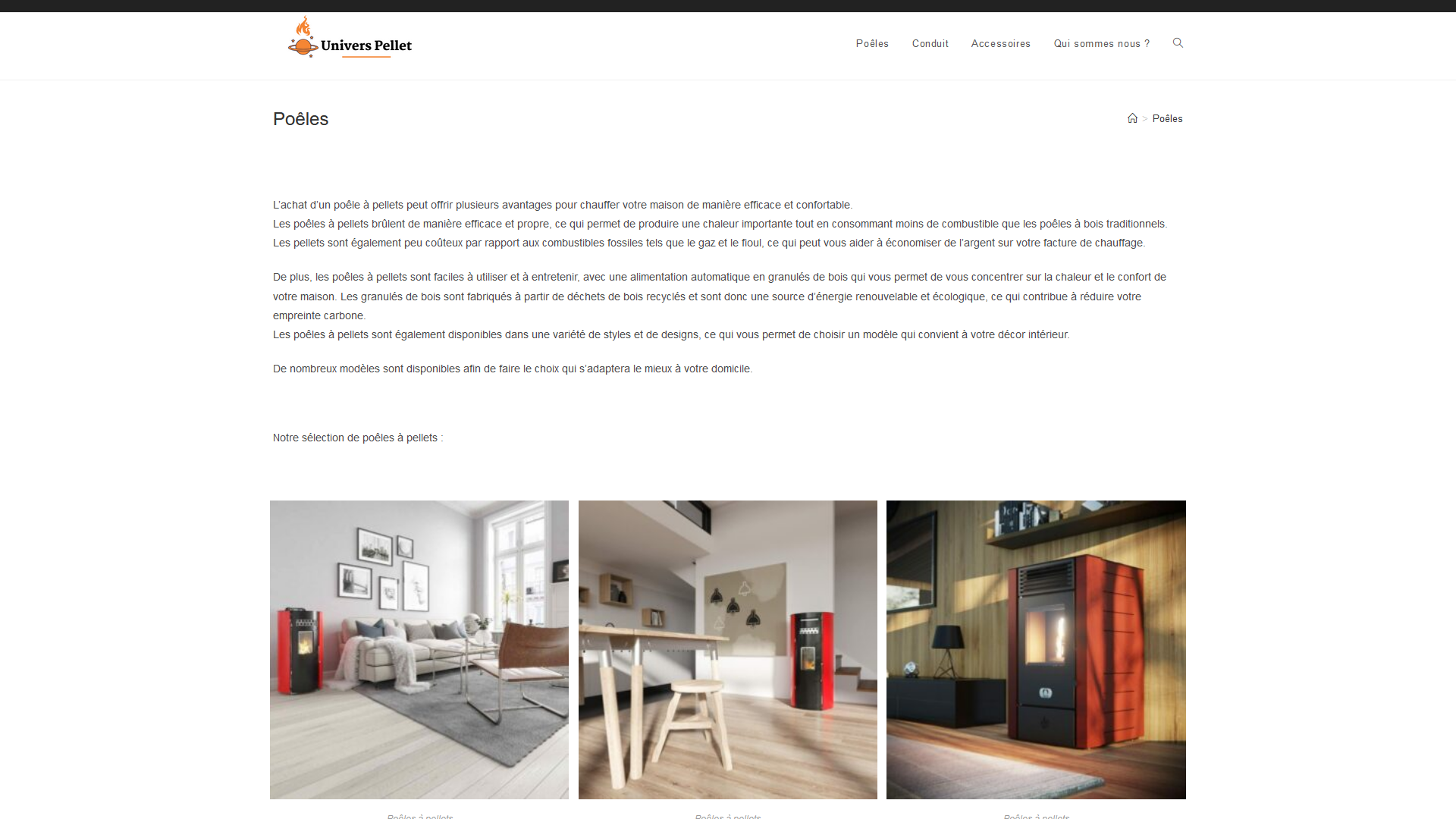 Site vitrine pour restaurant
